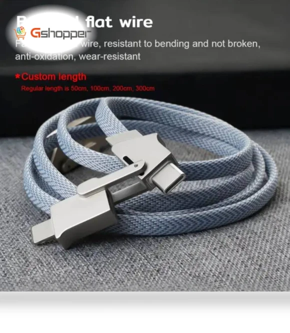 6 In 1 Charging Cable — Chargers