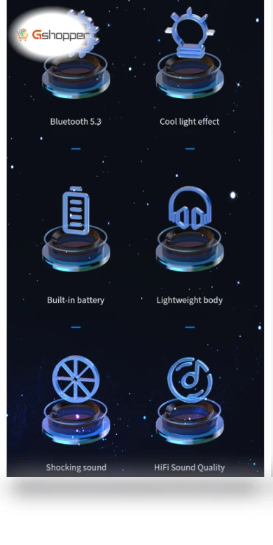 Bluetooth 5.3 Headphone with HiFi Stereo Bass — Over-Ear Headphones, AWEI