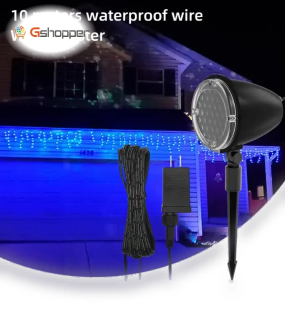 Christmas Snowflake Projector Light — Lighted Displays