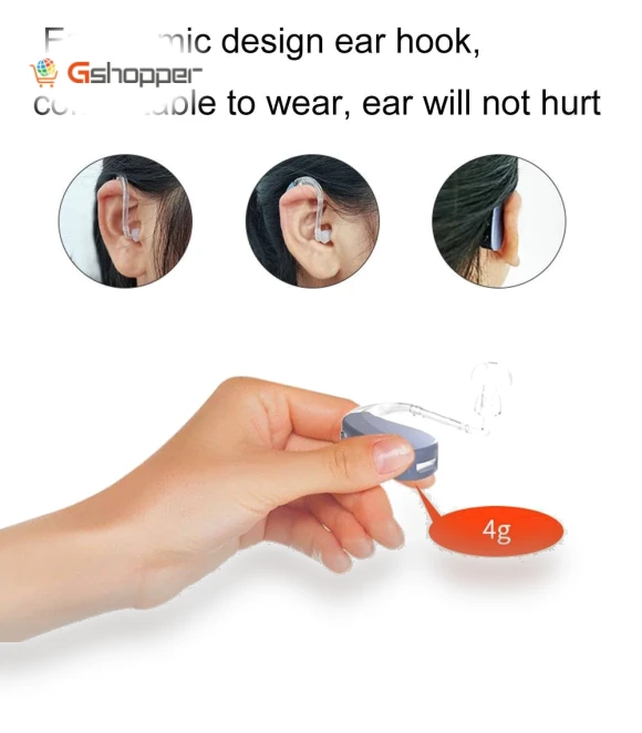 Digital rechargeable hearing aid sound amplifier — Hearing Amplifiers