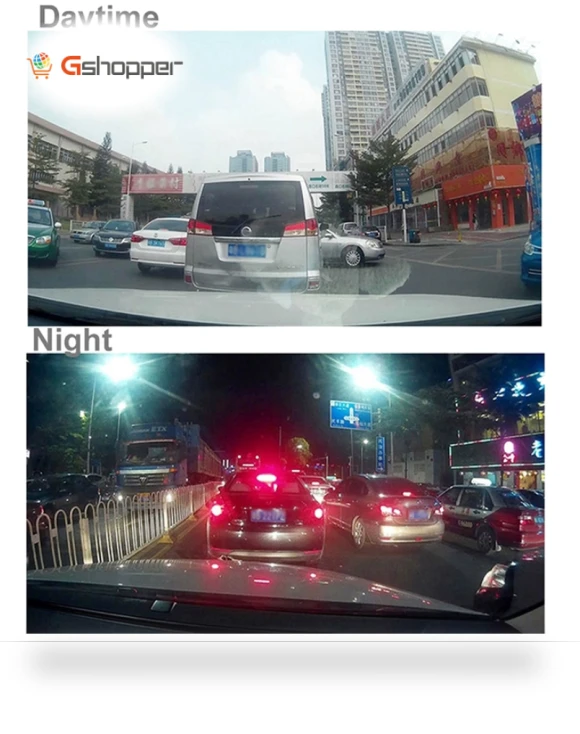 Dual Camera HD Infrared Night Vision Car Recorder — Dashboard Cameras