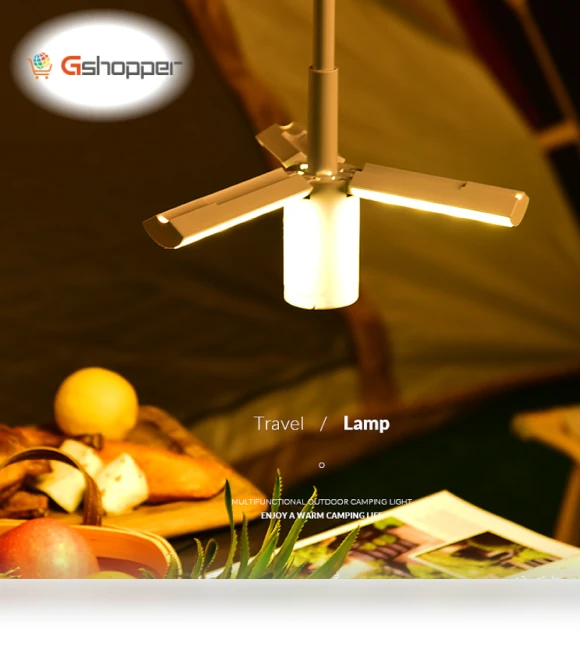 Multifunctional Folding Camping Light — Flashlights