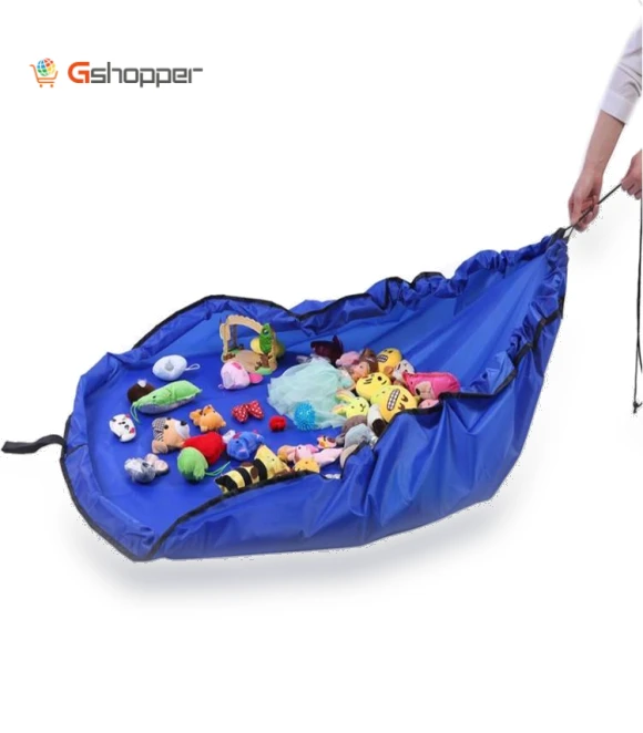 Portable Kids Toy Storage Bag — Toy Bags & Nets