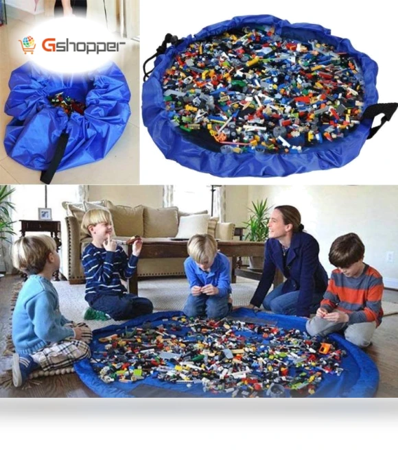 Portable Kids Toy Storage Bag — Toy Bags & Nets