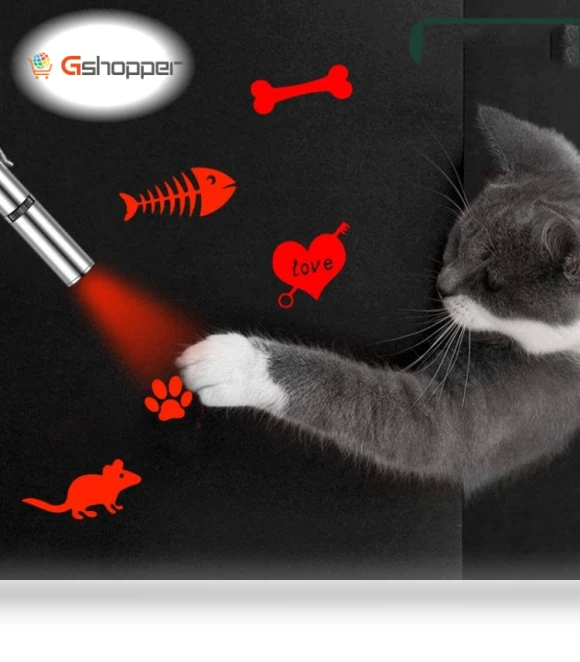 Rechargeable Projection Cat Flashlight — Flashlights
