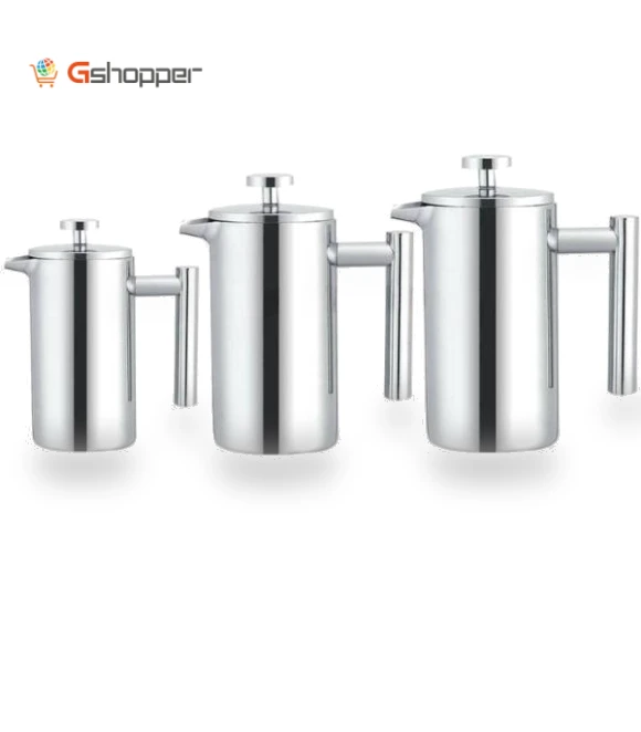 French Pressure Coffee Pot — Brewing Excellence