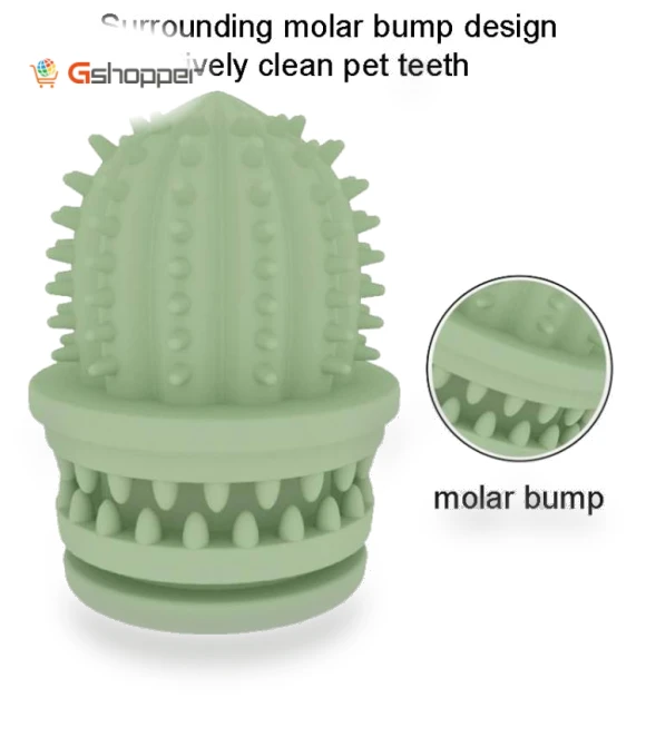 Teeth Cleaning Cactus Toy for Pets — Cat Playthings