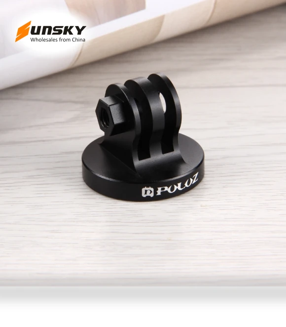 1/4 inch Screw Hole Tripod Mount CNC Adapter — Mounts & Clamps, PULUZ
