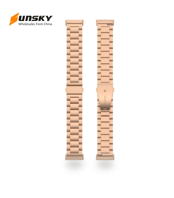 Beads Stainless Steel Watch Band — Bands, Fitbit