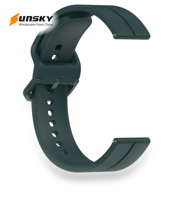 Grooved Silicone Strap — Bands, Kalebol