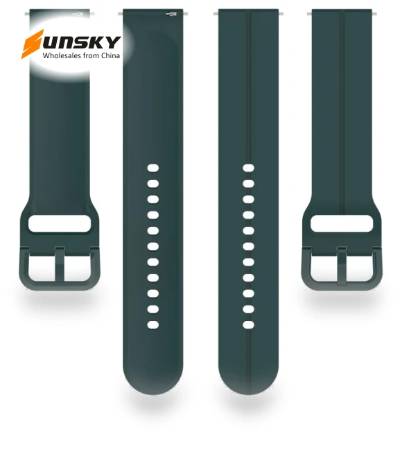 Grooved Silicone Strap — Bands, Kalebol