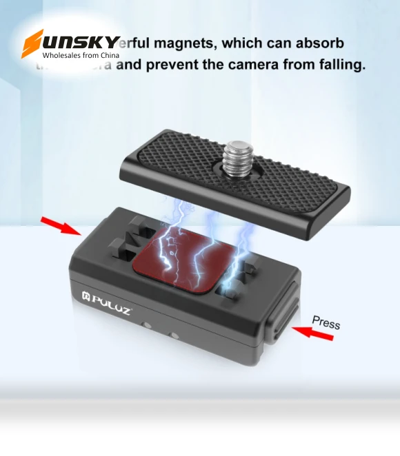 Magnetic Quick Release Base Mount — Mounts & Clamps, PULUZ