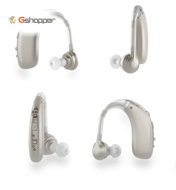 Noise Reduction Hearing Aid with USB Charging — Batteries & Chargers