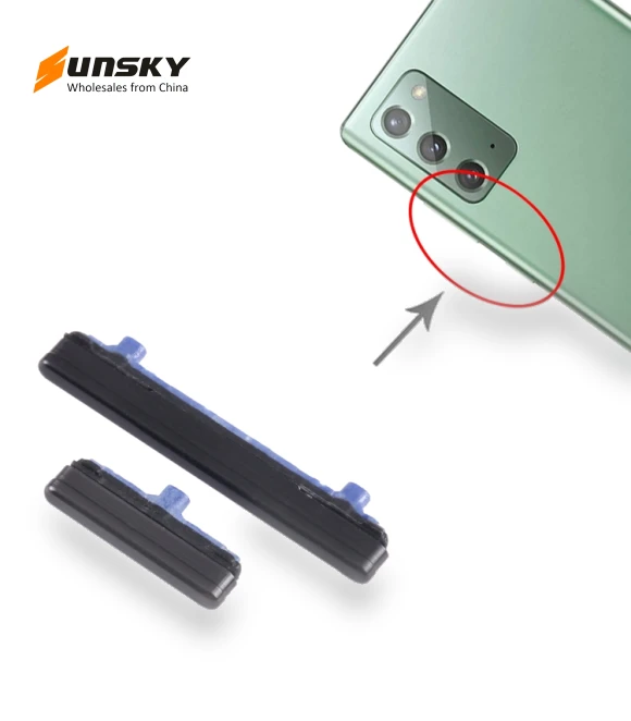Power Button + Volume Control Button Replacement Set — Back Covers, Samsung