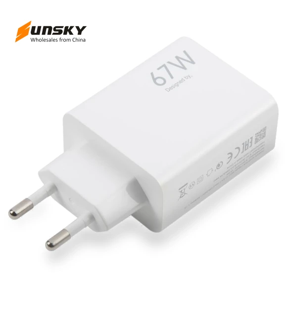 120W USB Fast Charger with 1m USB to Type-C Cable — Chargers