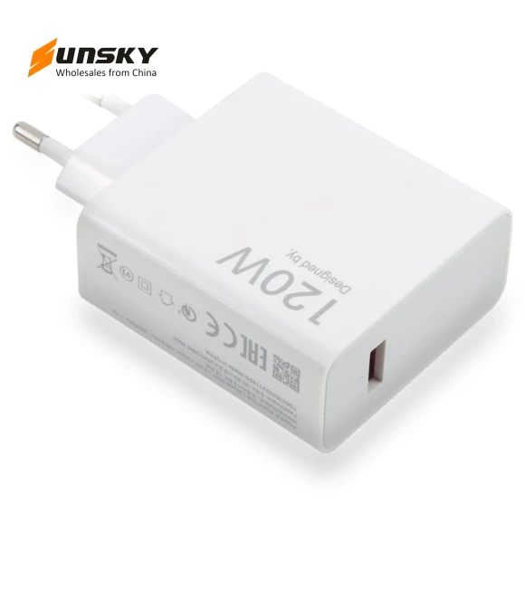 120W USB Fast Charger with 1m USB to Type-C Cable — Chargers