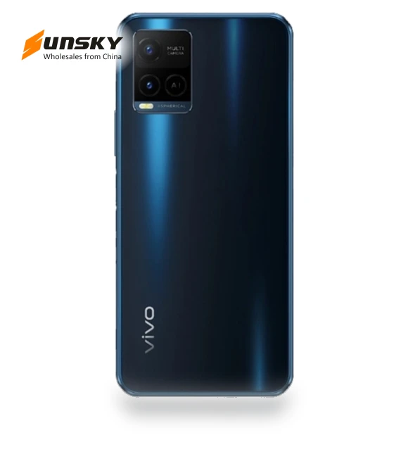 Smartphone with Dual Back Cameras and Side Fingerprint Identification — Mobiles, VIVO