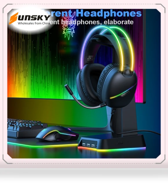 X33 Head-mounted RGB Light E-Sports Gaming Headset — Headsets, ONIKUMA