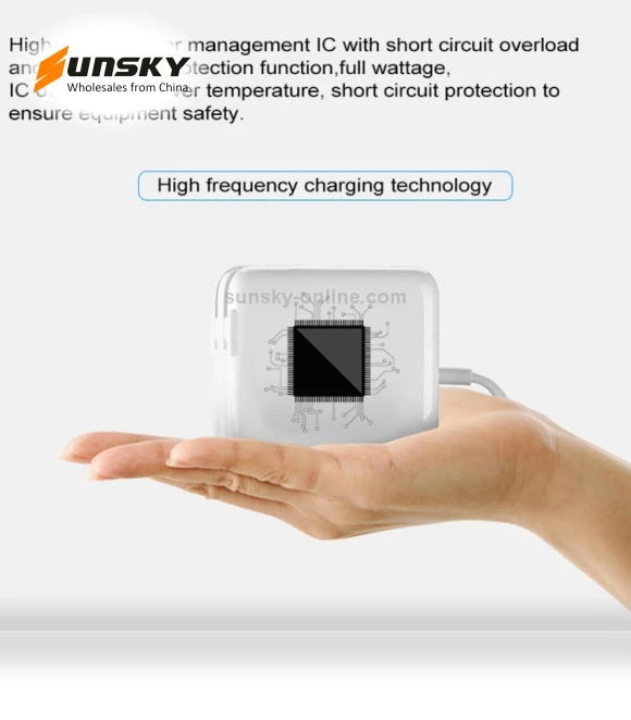 61W Type-C Power Adapter Portable Charger — Chargers & Adapters