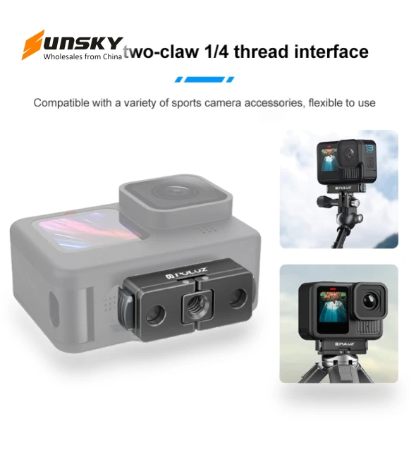 Magnetic Quick Release Metal Base — Shoe Mounts, PULUZ