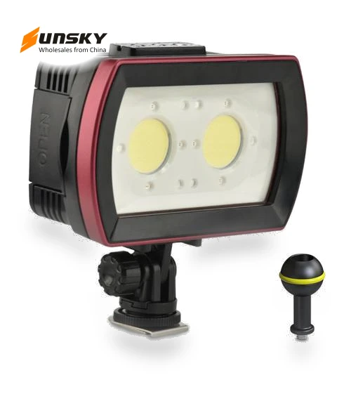 3500 Lumen Waterproof Video Light For Diving Photo — Underwater Lights, Sea Frogs
