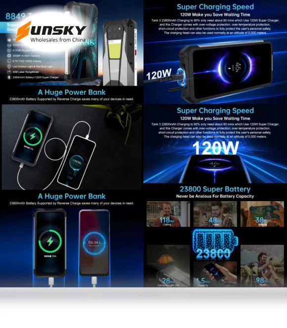 Smartphone with Laser Rangefinder and Night Vision — Mobile Devices & Accessories, Unihertz