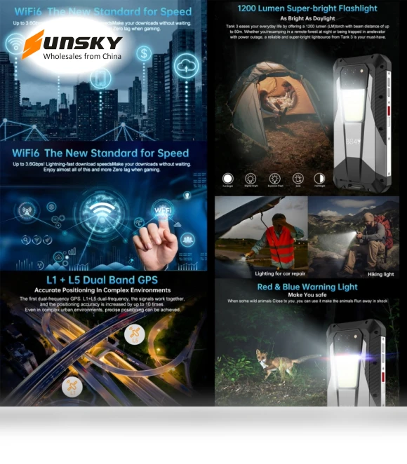 Smartphone with Laser Rangefinder and Night Vision — Mobile Devices & Accessories, Unihertz