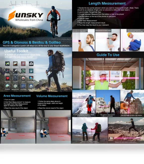 Smartphone with Laser Rangefinder and Night Vision — Mobile Devices & Accessories, Unihertz