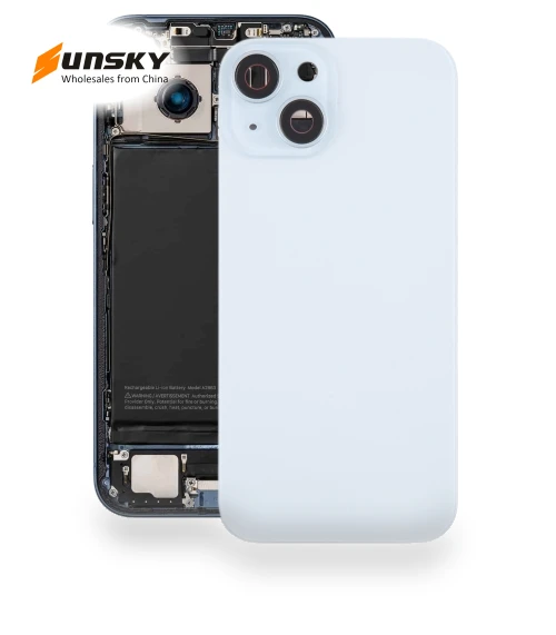 Battery Back Cover with Camera Lens Cover + MagSafe Magnet — Back Covers