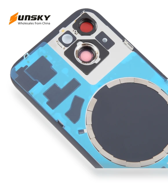 Battery Back Cover with Camera Lens Cover + MagSafe Magnet — Back Covers