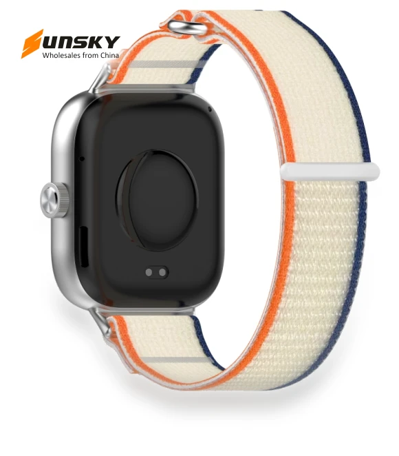 Nylon Woven Hook and Loop Fastener Watch Band — Fitness Bands, Redmi