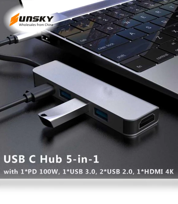 USB C to HDMI Multiport Hub Adapter — USB Hubs