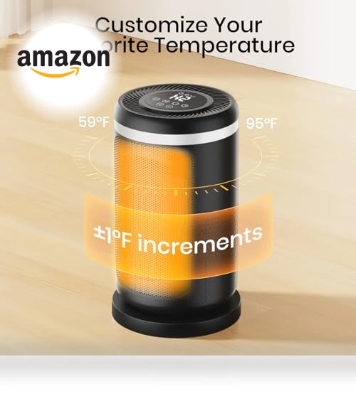 Portable Space Heater with Digital Display — Portable Heating Solutions, OGACFO