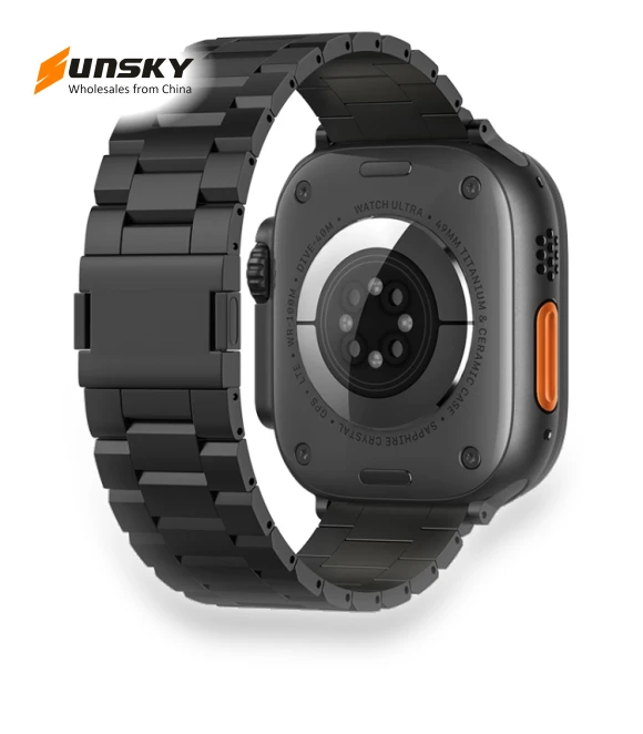 Tri-beads Magnetic Titanium Alloy Watch Band — Wearable Accessories