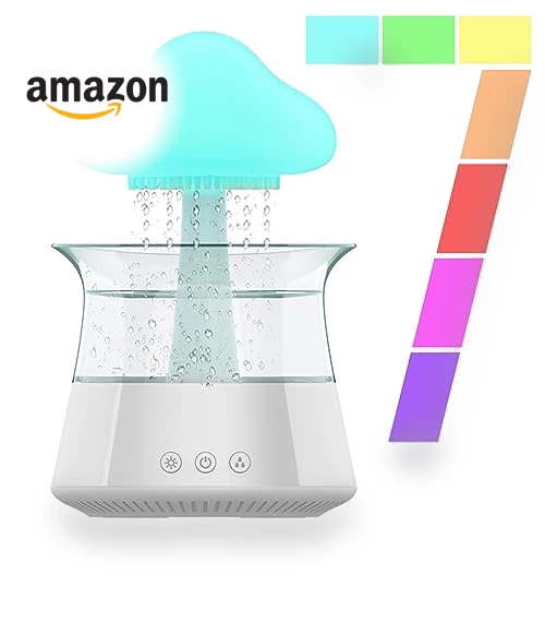 Rain Cloud Humidifier Water Drip — Air Moisturizers, Rican