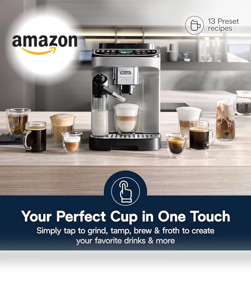 Fully Automatic Espresso Machine — Coffee & Espresso Combos, De'Longhi