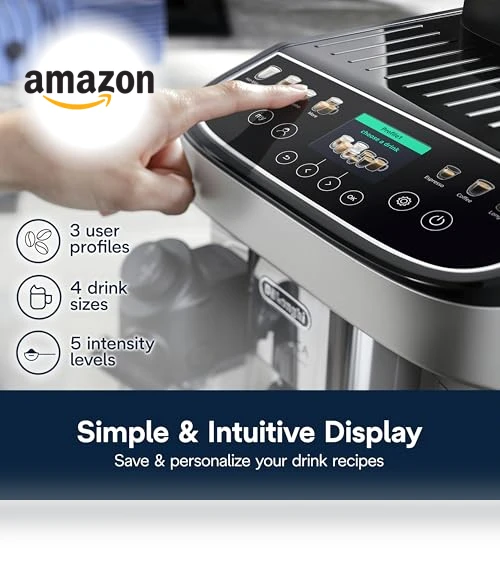 Fully Automatic Espresso Machine — Coffee & Espresso Combos, De'Longhi