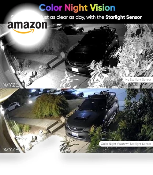HD WiFi Wired Indoor/Outdoor Home Security Camera — Smart Home Security, Wyze