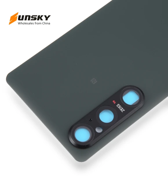 Original Battery Back Cover with Camera Lens Cover — Camcorder, Sony