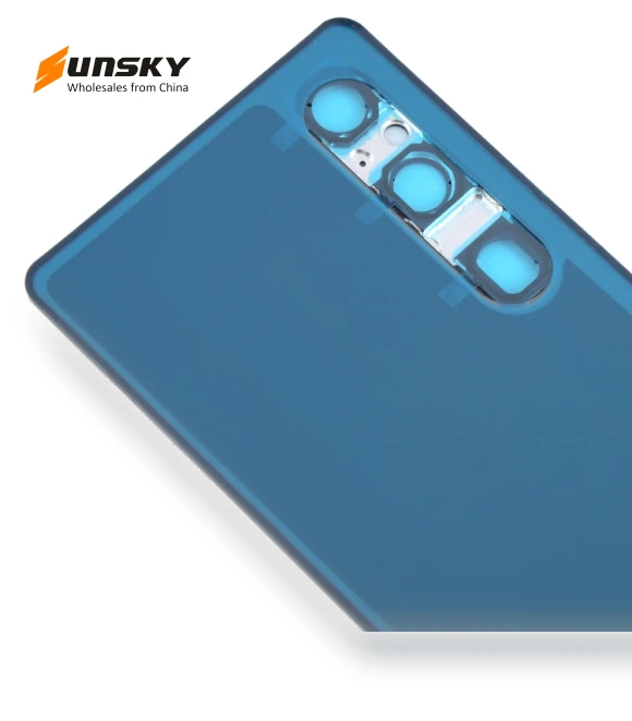 Original Battery Back Cover with Camera Lens Cover — Camcorder, Sony