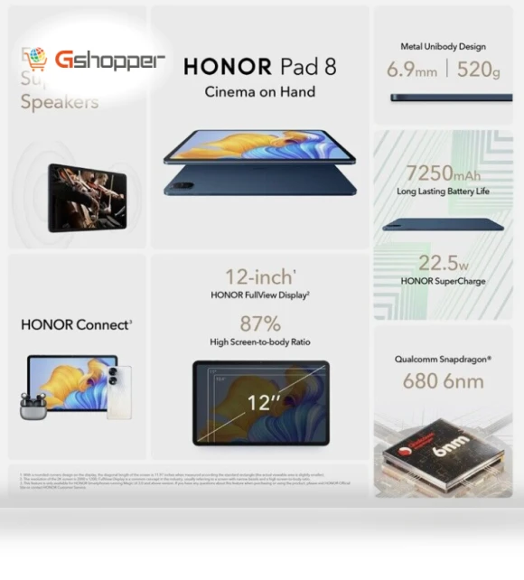 Pad 8 — Handheld Devices, Honor