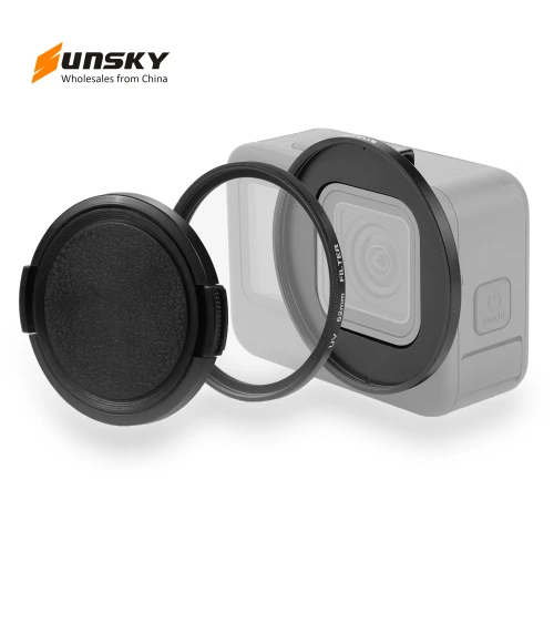 52mm UV Lens Filter with Adapter Ring for GoPro — Camera Gear, PULUZ