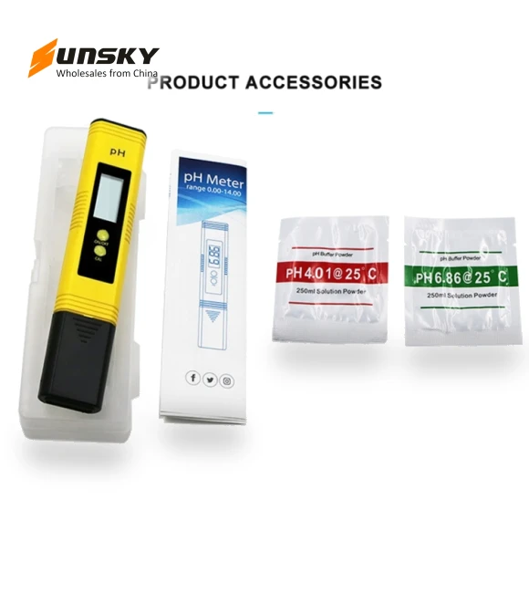 High-precision PH Test Pen — pH Meters