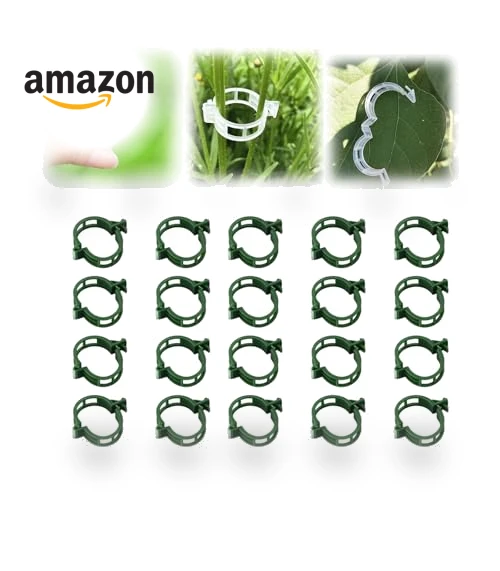 Reusable Plastic Plant Clips for Climbing Plants — Clamps, FKMEE