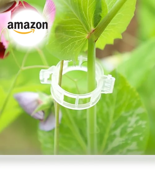 Reusable Plastic Plant Clips for Climbing Plants — Clamps, FKMEE