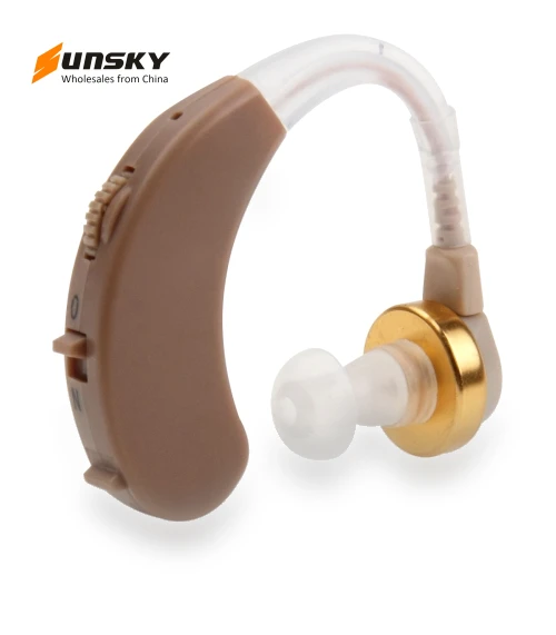 Behind Ear Sound Amplifier Adjustable Tone Hearing Aid — Hearing Support, JECPP