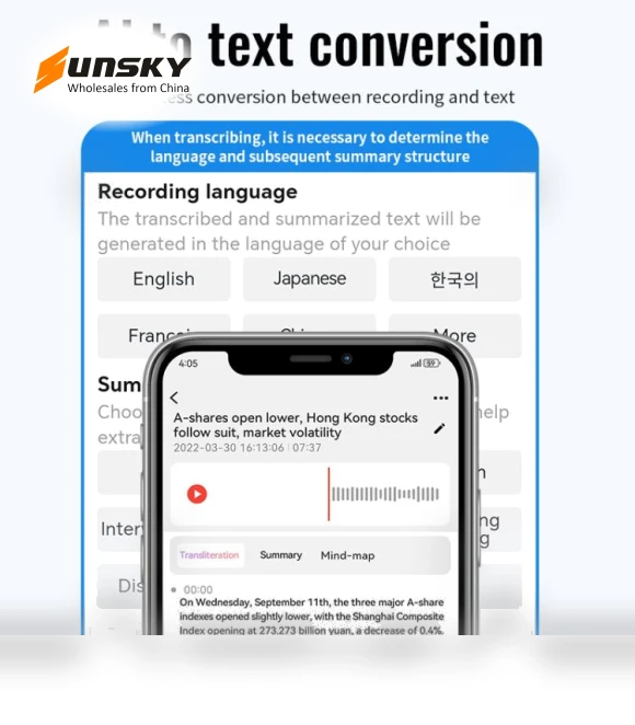 Portable Smart AI Magnetic Recorder — Portable Audio Recorders, JNN