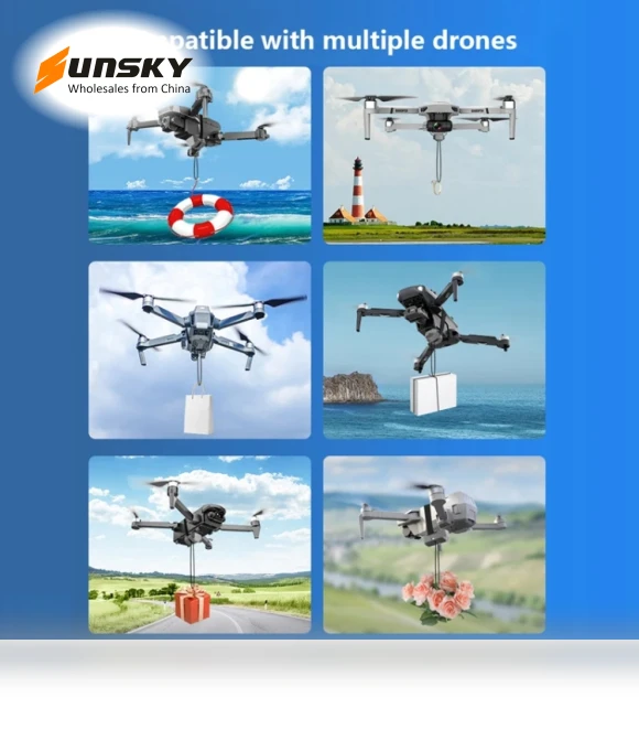 Universal Transport Thrower Drop Device — Drones