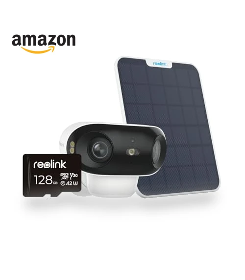 Argus 4 Pro Home Security Camera with Solar Panel — Smart Home Security, Reolink