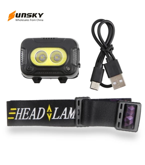 Outdoor Work Super Bright Sensor Headlight — Flashlights